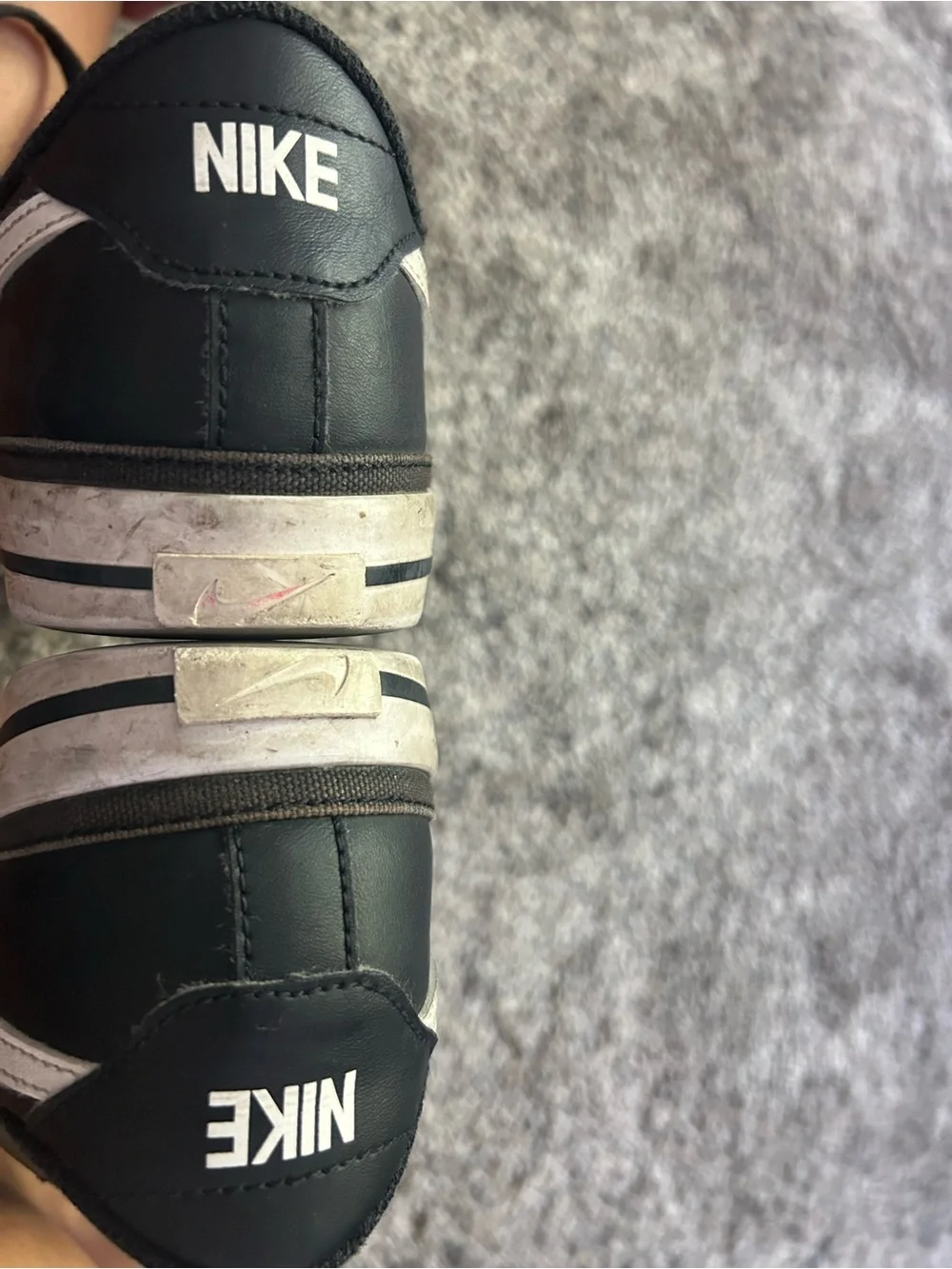 Nike Black and White Low-Top Sneakers
